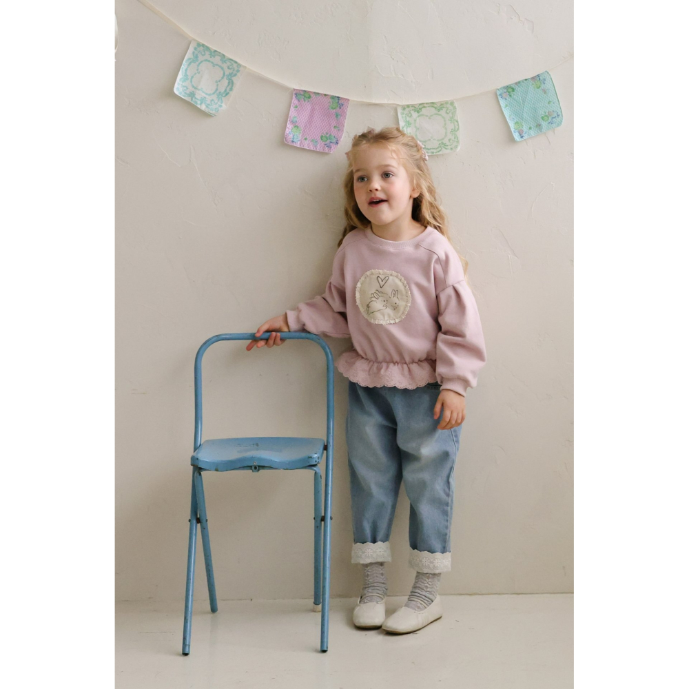 Flo 上衣 플로 키링맨투맨-細節圖2