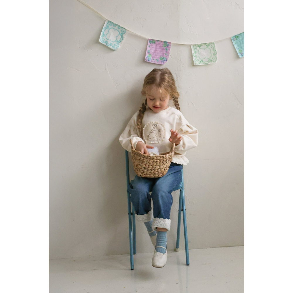 Flo 上衣 플로 키링맨투맨-細節圖7