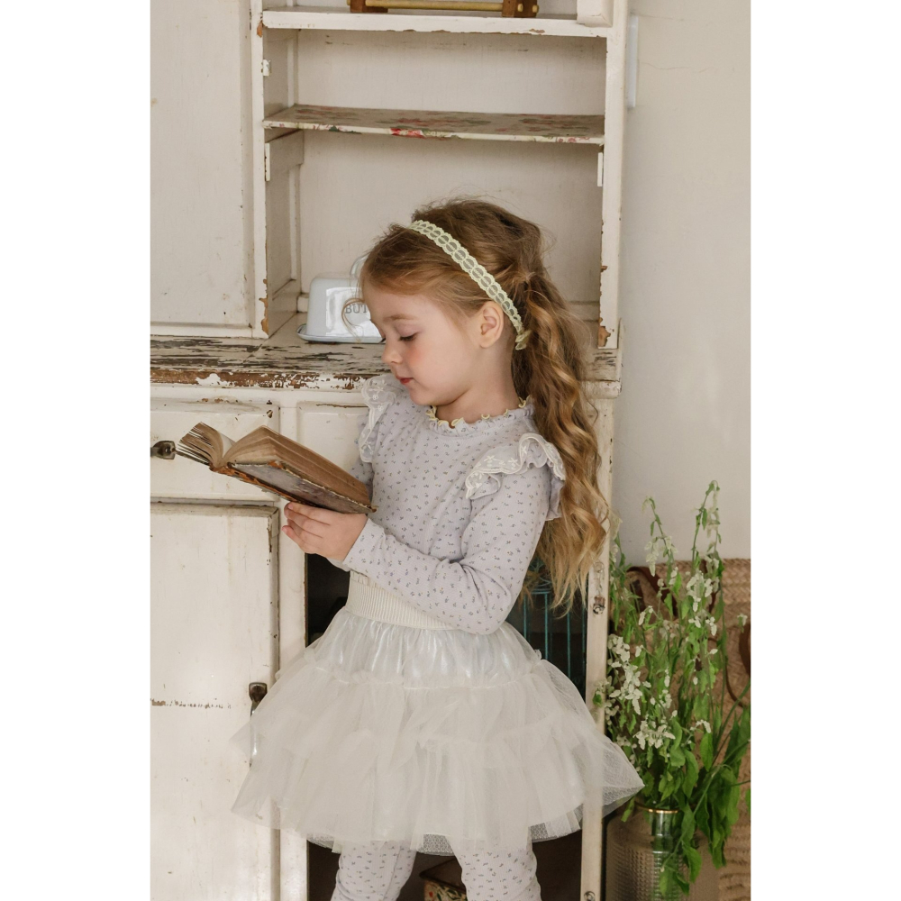 Flo 裙子 플로 세실망사스커트-細節圖10