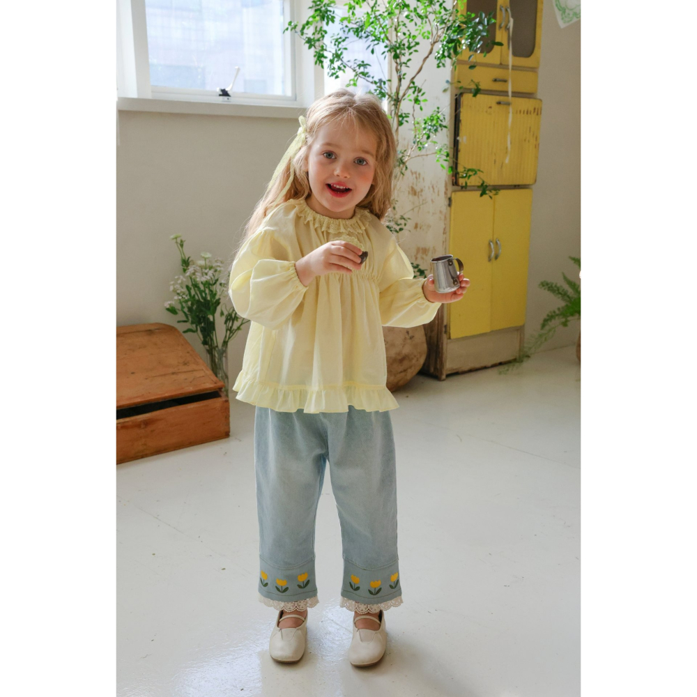 Flo 上衣 플로 슈카블라우스-細節圖3