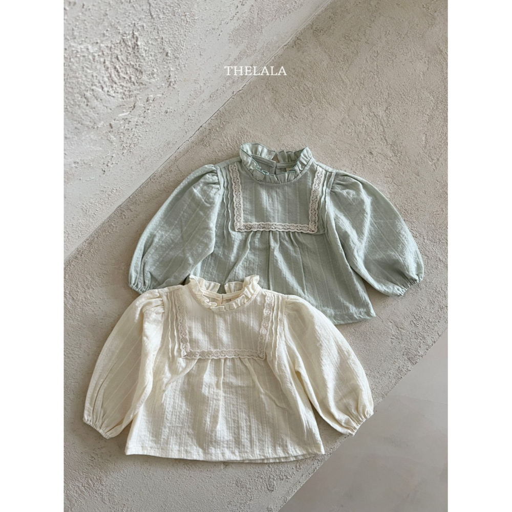 Thelala 上衣 더랄라 헤라블라우스-細節圖3