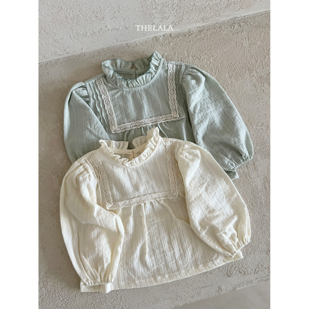Thelala 上衣 더랄라 헤라블라우스-細節圖4