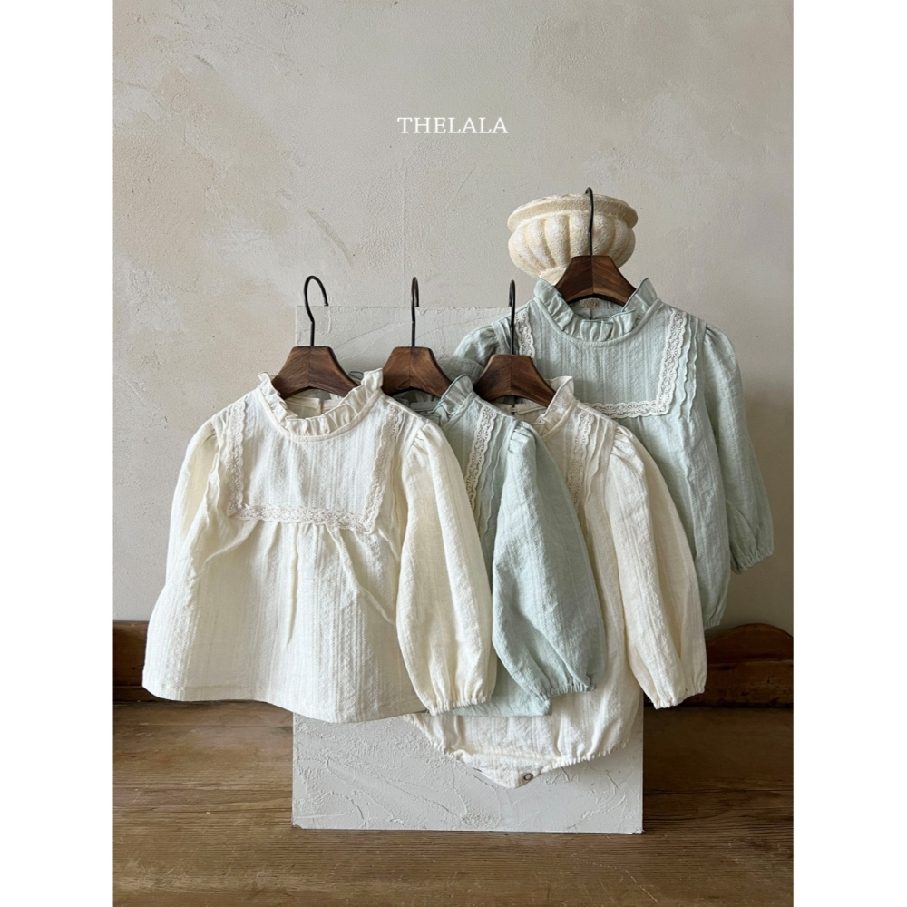 Thelala 上衣 더랄라 헤라블라우스-細節圖5