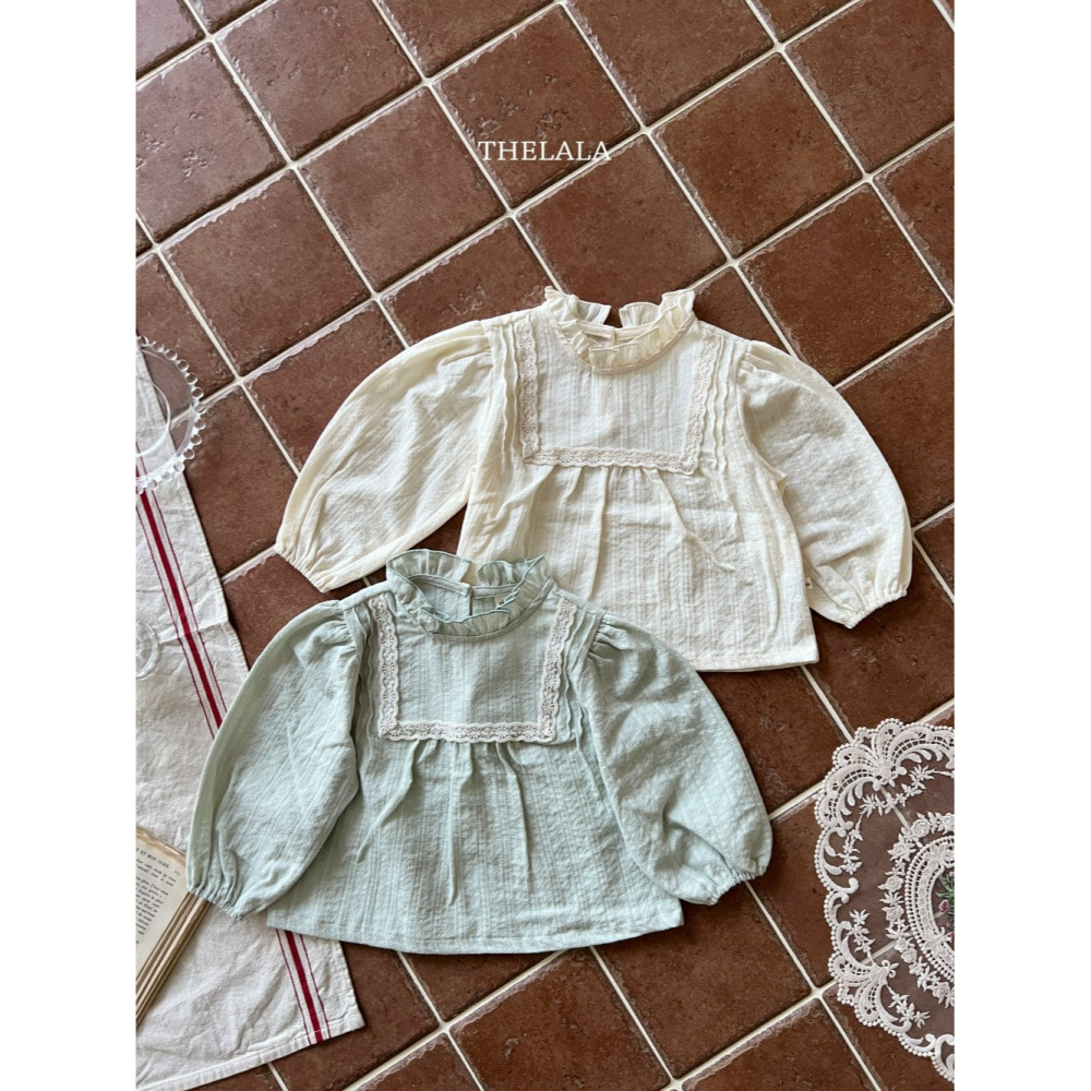 Thelala 上衣 더랄라 헤라블라우스-細節圖7
