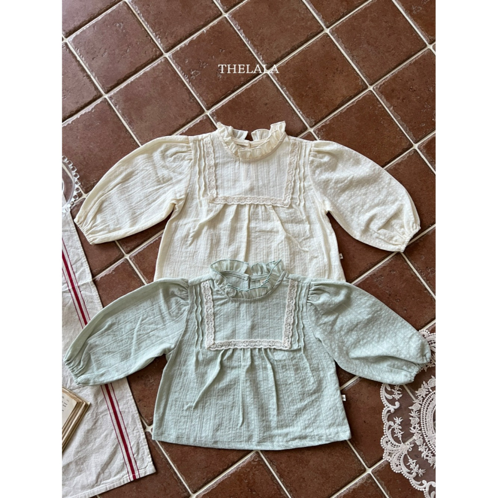 Thelala 上衣 더랄라 헤라블라우스-細節圖8