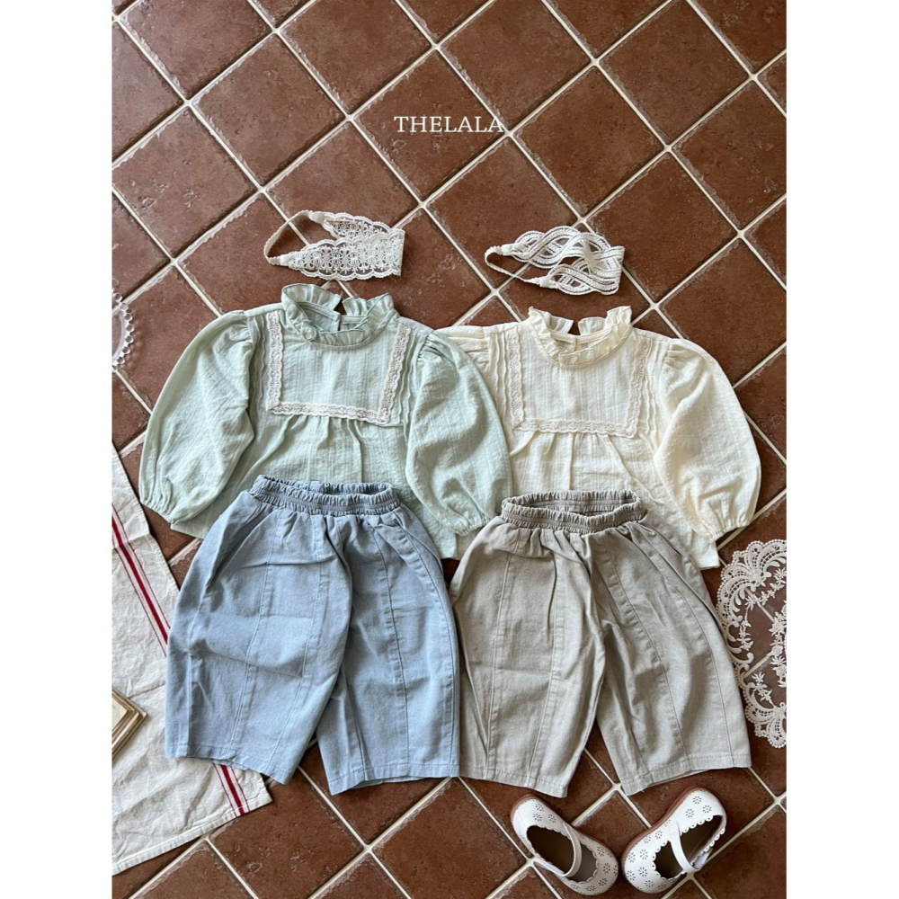 Thelala 上衣 더랄라 헤라블라우스-細節圖10