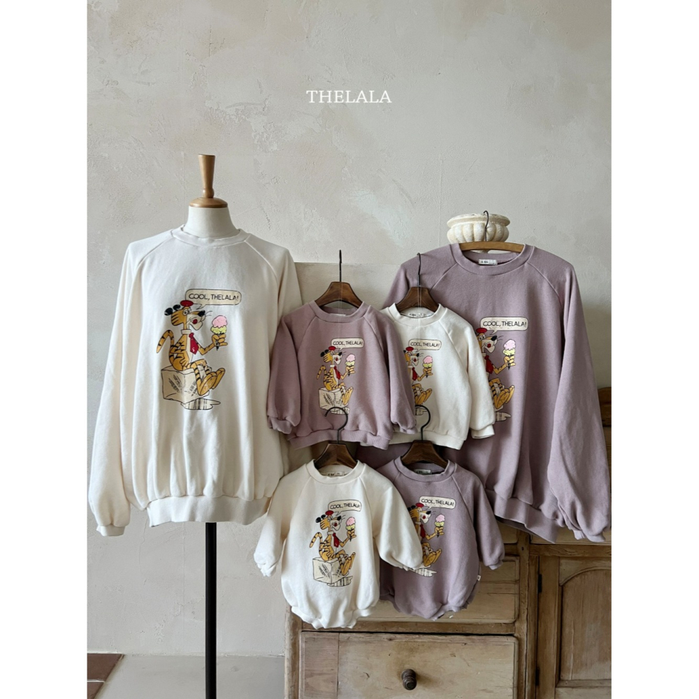 Thelala 上衣 親子裝 더랄라 호랭맨투맨(맘)-細節圖5