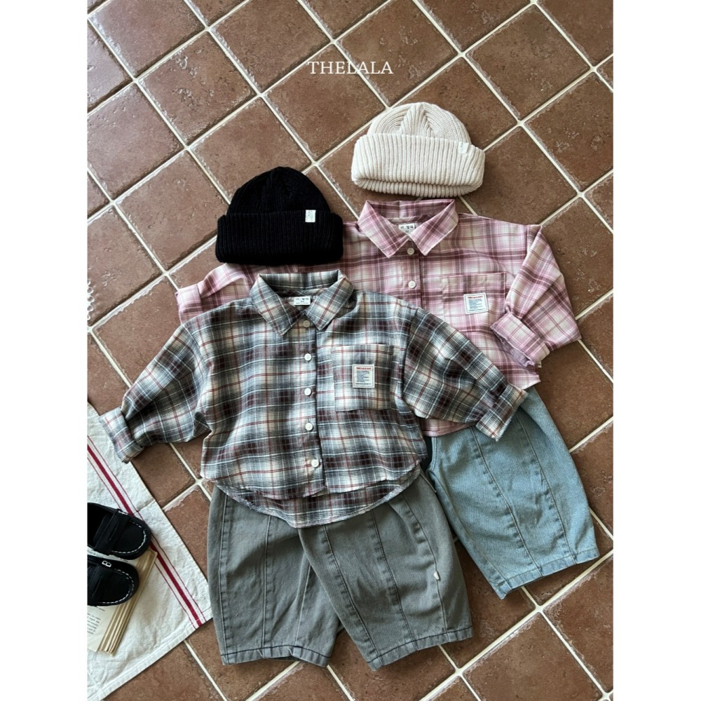 Thelala 褲子 더랄라 커브데님팬츠-細節圖10