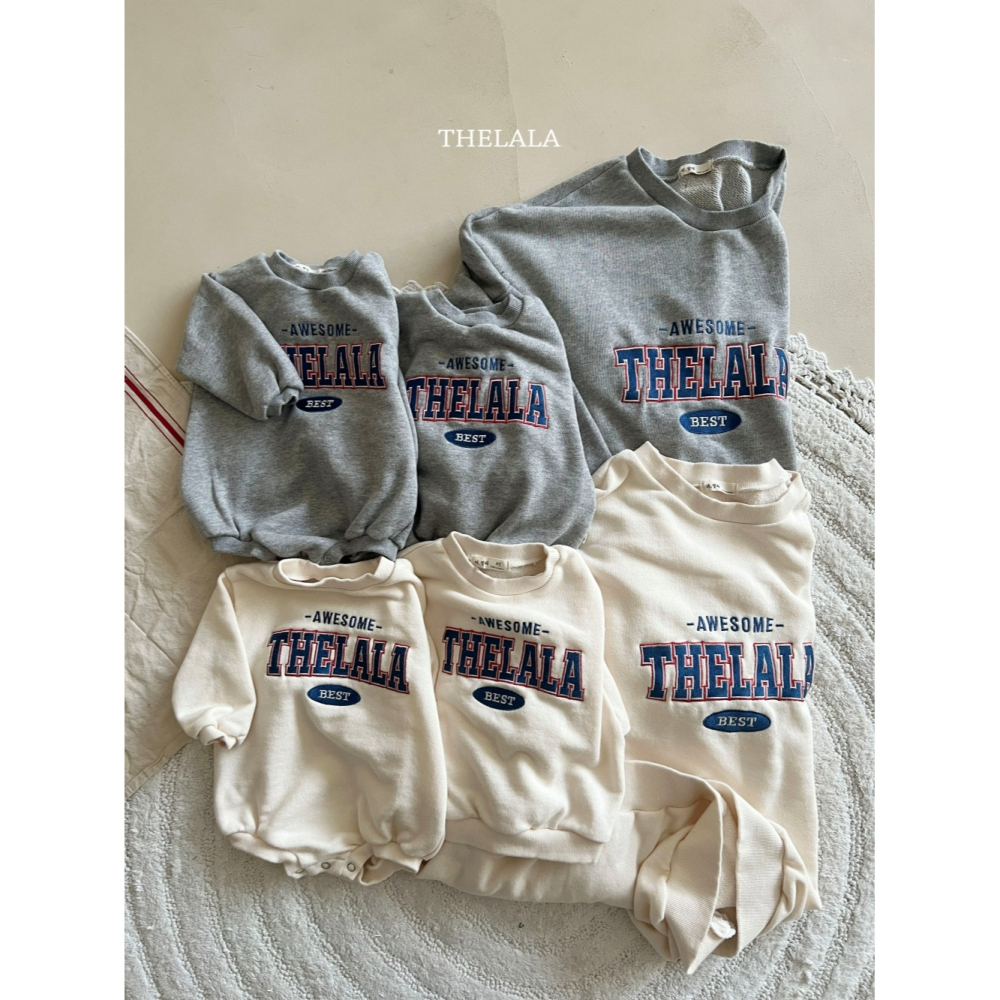 Thelala 上衣 더랄라 어썸맨투맨-細節圖6