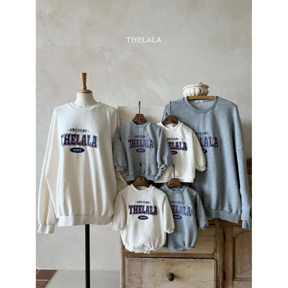 Thelala 上衣 더랄라 어썸맨투맨-細節圖7