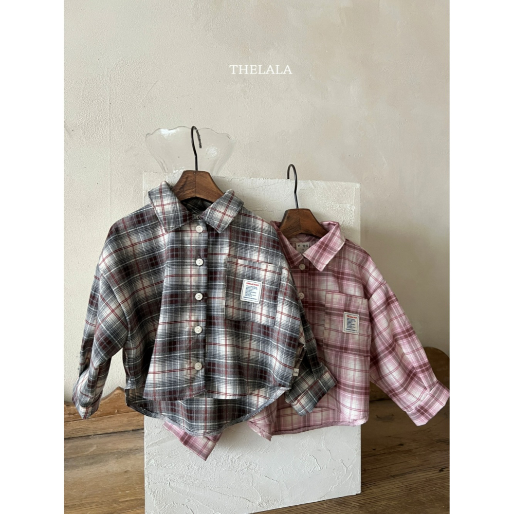 Thelala 上衣 더랄라 도도남방-細節圖2