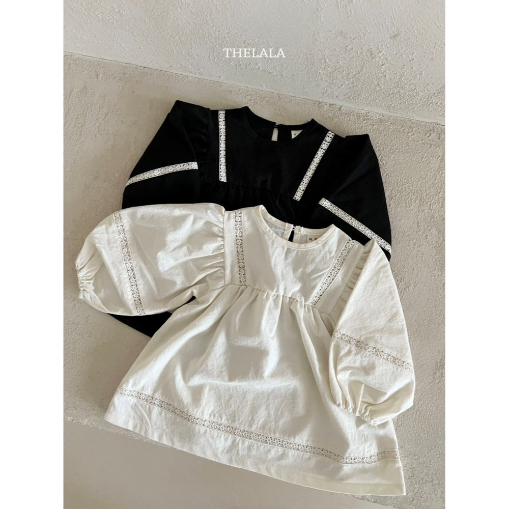 Thelala 洋裝 더랄라 깜장원피스-細節圖5