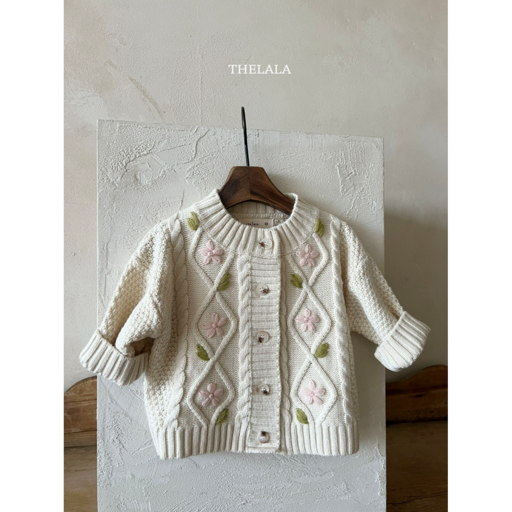 Thelala 開襟衫 더랄라 꿀떡가디건-細節圖2