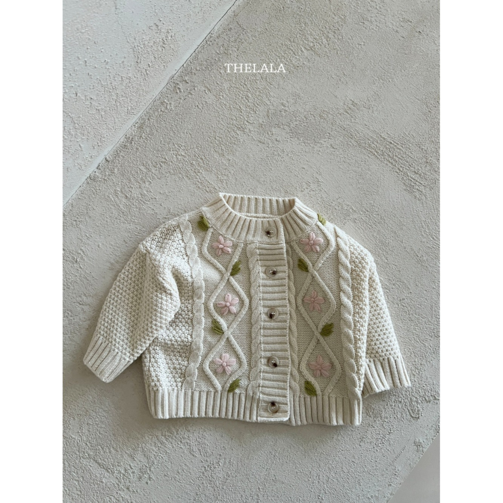 Thelala 開襟衫 더랄라 꿀떡가디건-細節圖3