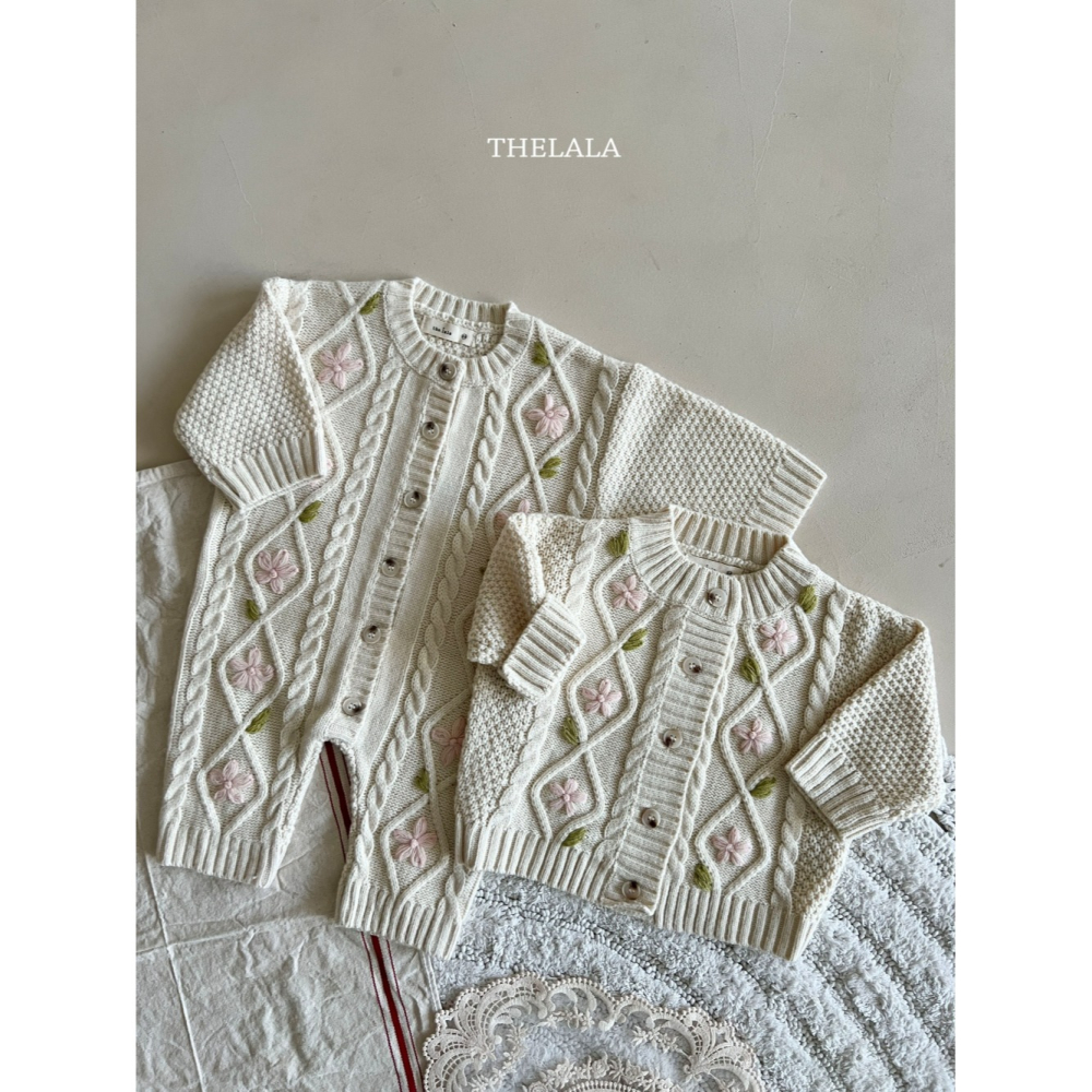 Thelala 開襟衫 더랄라 꿀떡가디건-細節圖5