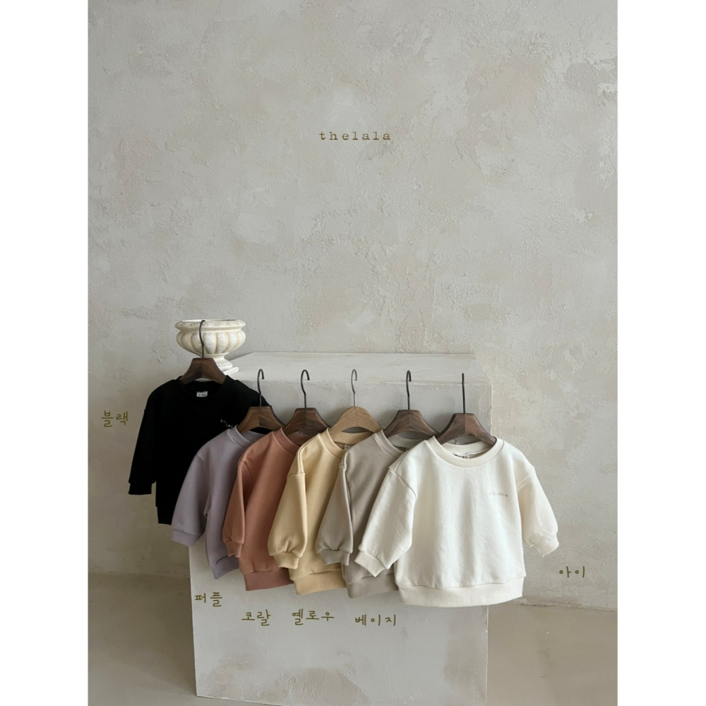 Thelala 上衣 더랄라 데이맨투맨-細節圖2