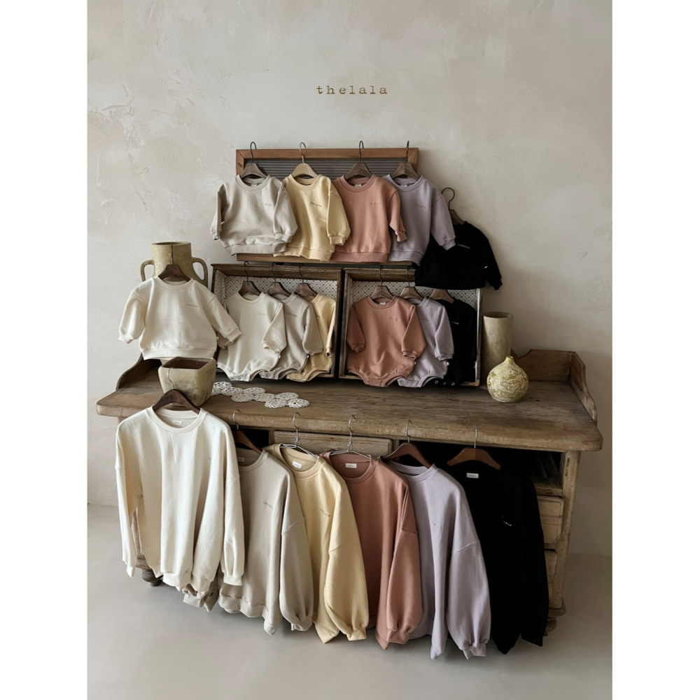 Thelala 上衣 親子裝 더랄라 데이맨투맨(Mom)-細節圖4