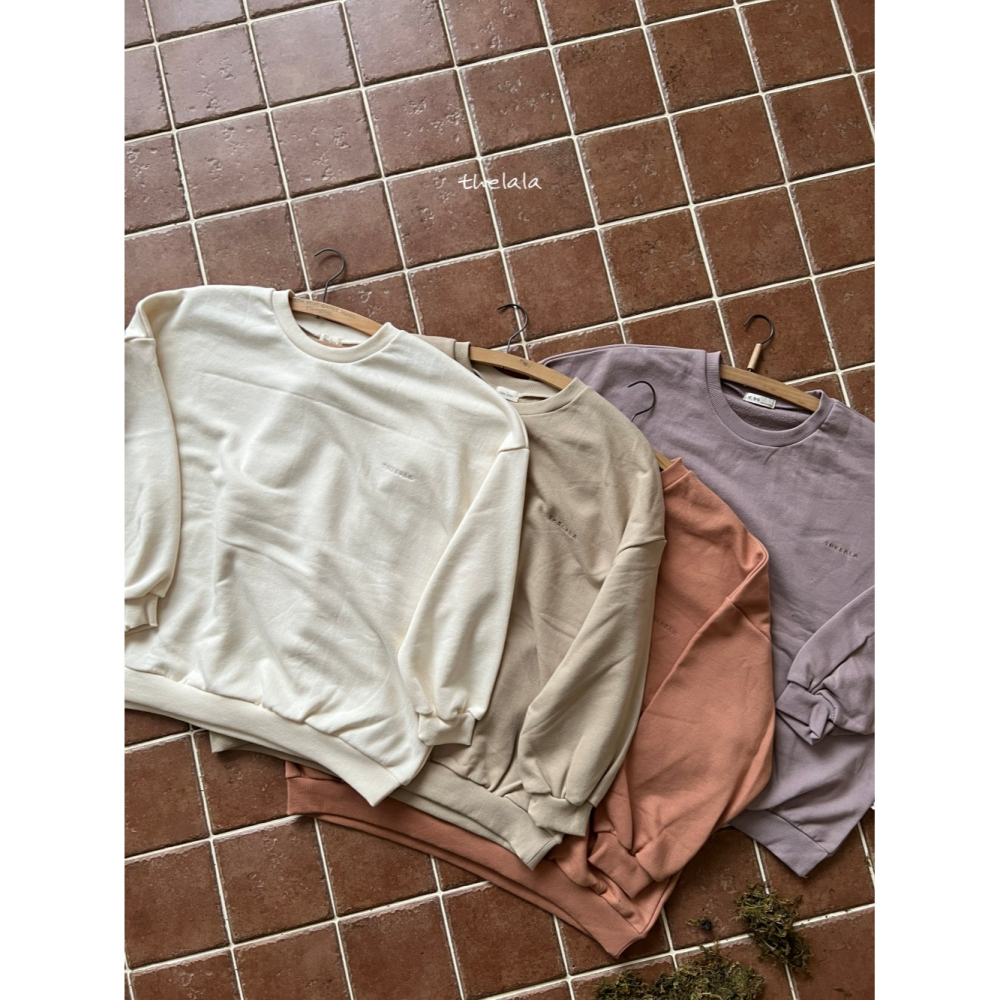 Thelala 上衣 親子裝 더랄라 데이맨투맨(Mom)-細節圖6