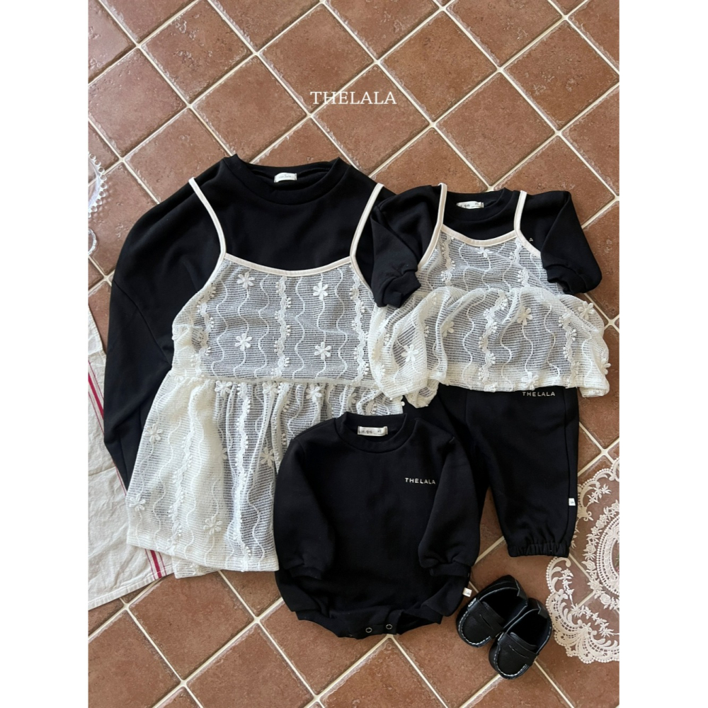 Thelala 上衣 親子裝 더랄라 데이맨투맨(Mom)-細節圖8