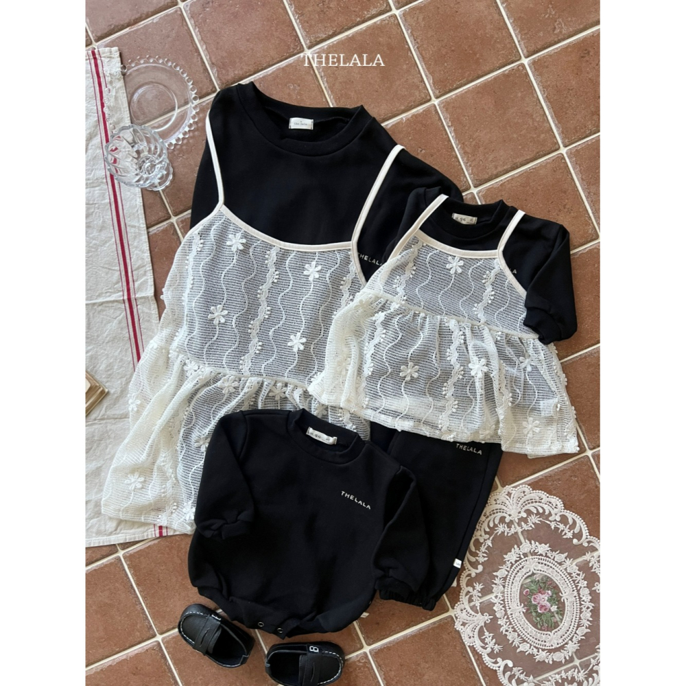 Thelala 上衣 親子裝 더랄라 데이맨투맨(Mom)-細節圖9