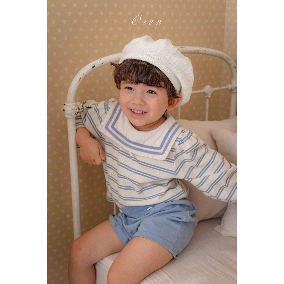 Oren 套裝 上下 오렌 마린ST상하복키즈-細節圖2