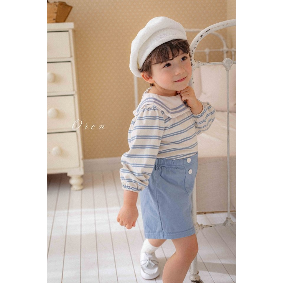 Oren 套裝 上下 오렌 마린ST상하복키즈-細節圖5