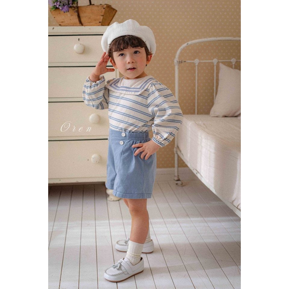 Oren 套裝 上下 오렌 마린ST상하복키즈-細節圖7