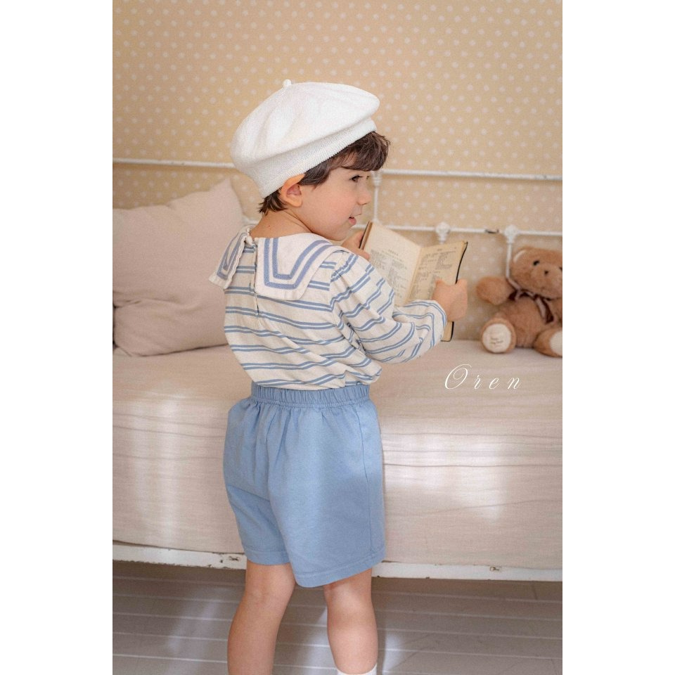 Oren 套裝 上下 오렌 마린ST상하복키즈-細節圖8