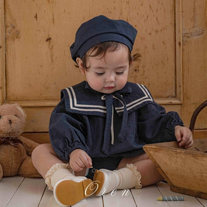 Oren 包屁衣 오렌 밀크세일러슈트-細節圖6