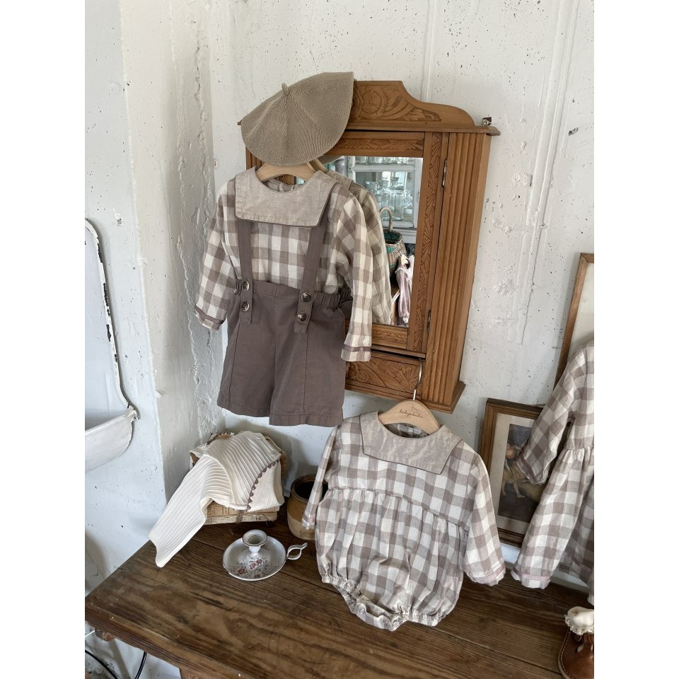 Oren 包屁衣 오렌 봉봉체크슈트-細節圖10