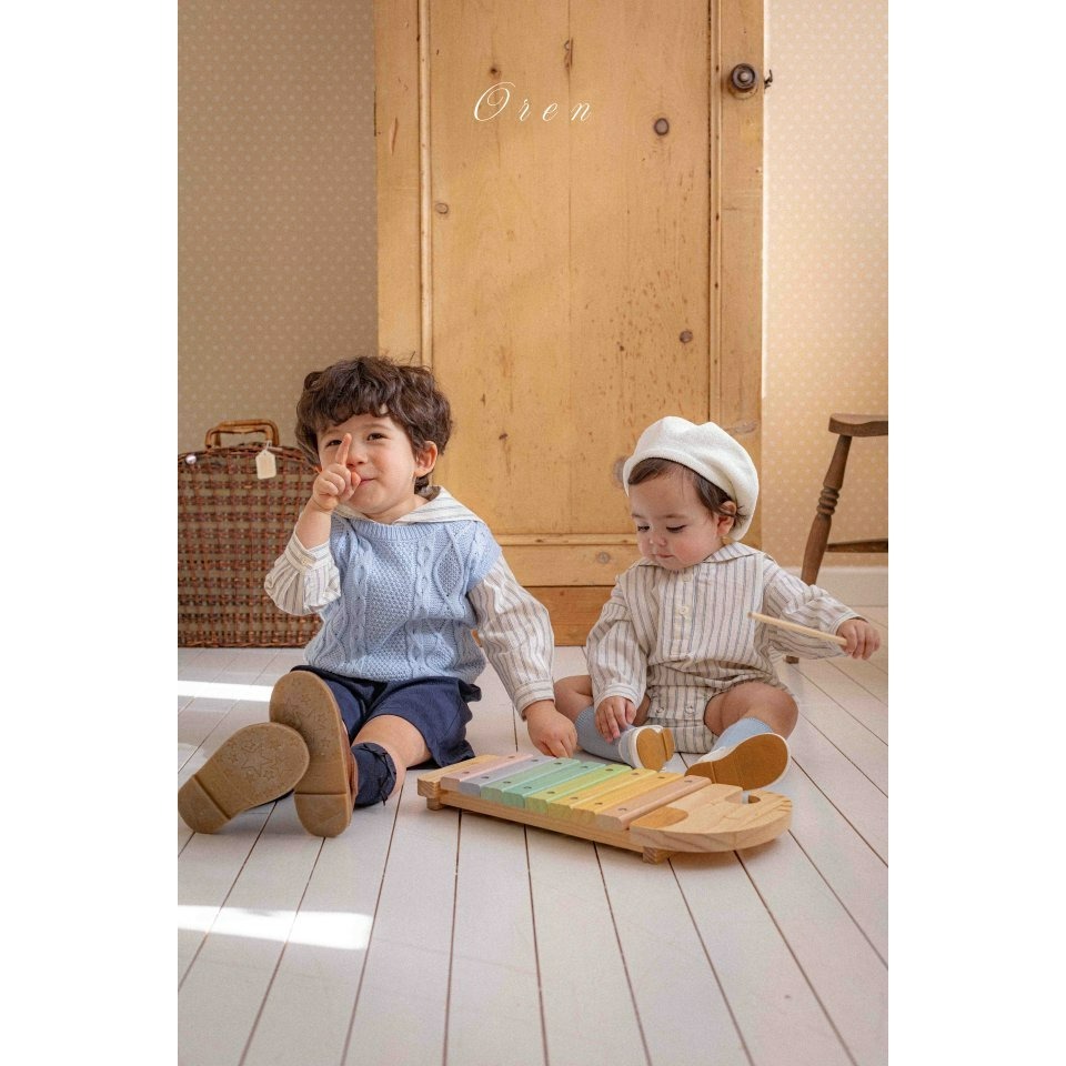 Oren 背心 오렌 셀리앙니트조끼-細節圖2