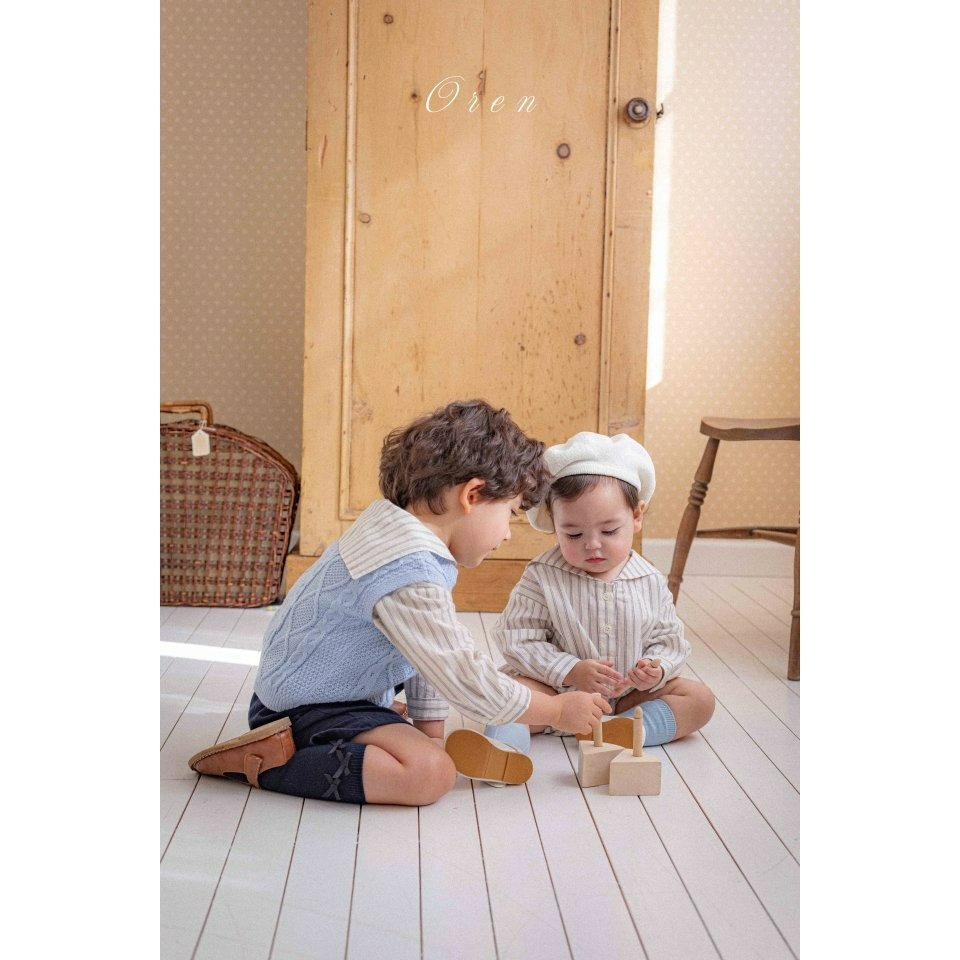 Oren 背心 오렌 셀리앙니트조끼-細節圖5