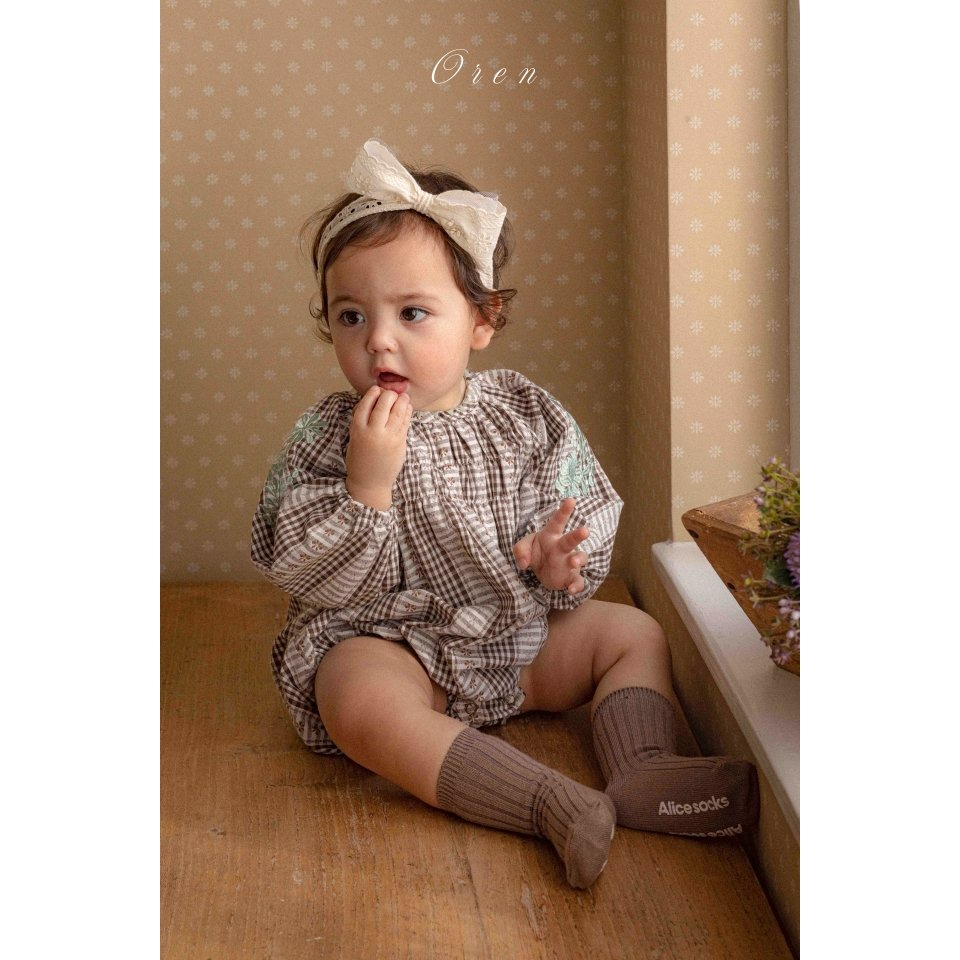 Oren 包屁衣 오렌 씨퓨리체크슈트-細節圖2