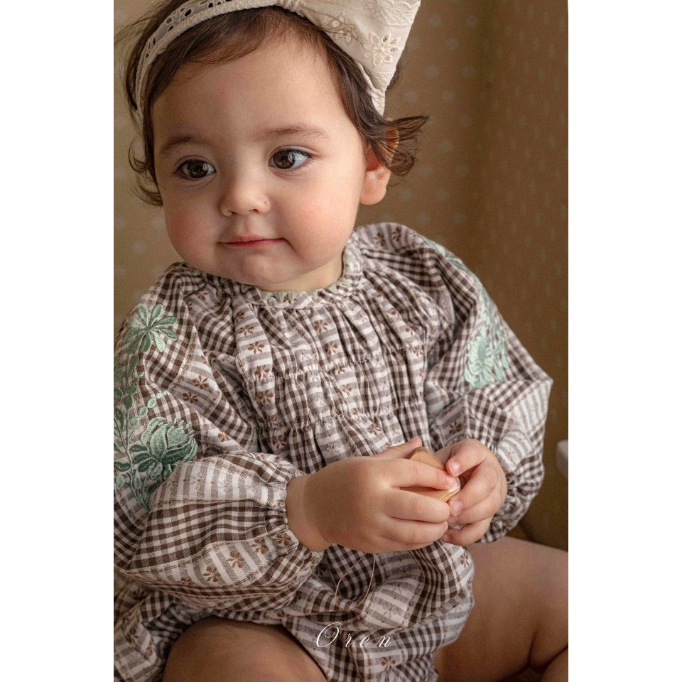 Oren 包屁衣 오렌 씨퓨리체크슈트-細節圖3