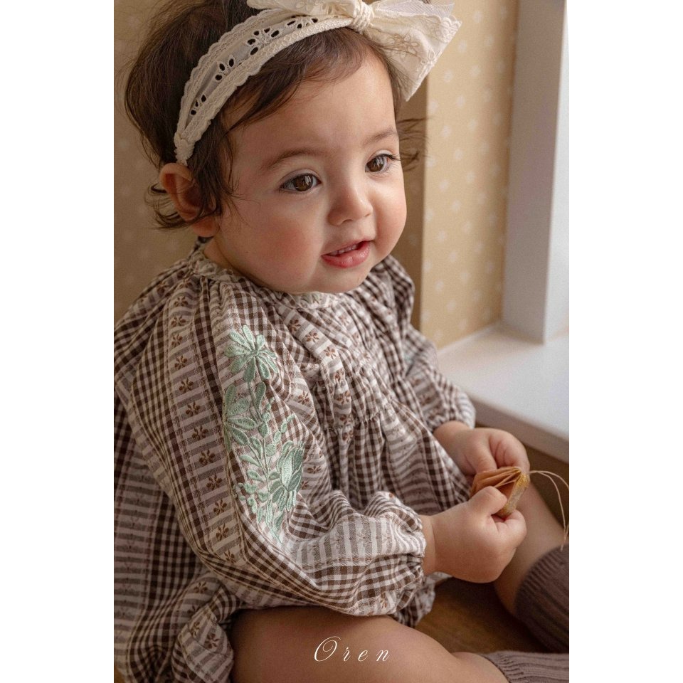 Oren 包屁衣 오렌 씨퓨리체크슈트-細節圖5