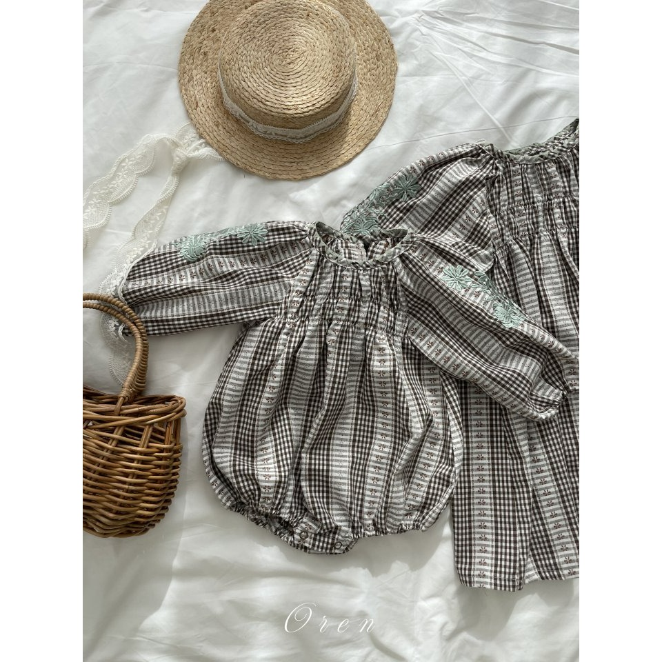 Oren 包屁衣 오렌 씨퓨리체크슈트-細節圖9