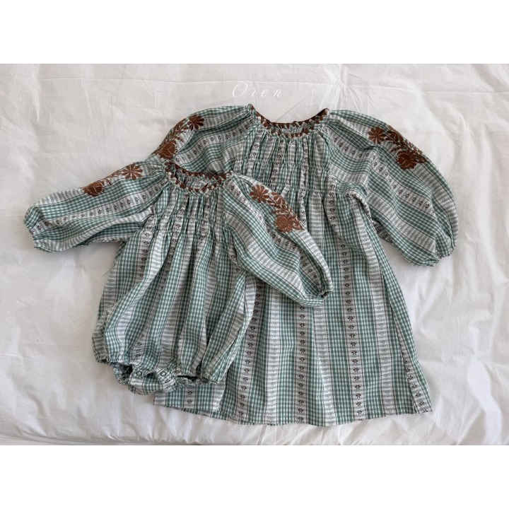 Oren 包屁衣 오렌 씨퓨리체크슈트-細節圖10