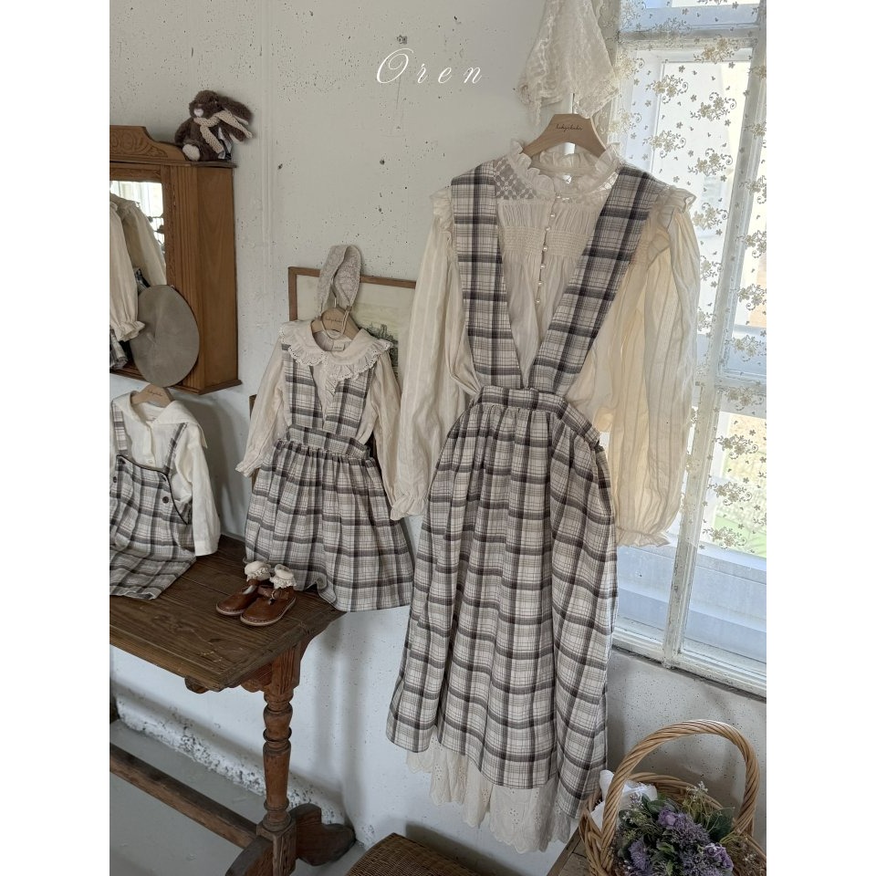 Oren 上衣 親子裝 오렌 엘리스모킹블라우스맘-細節圖8