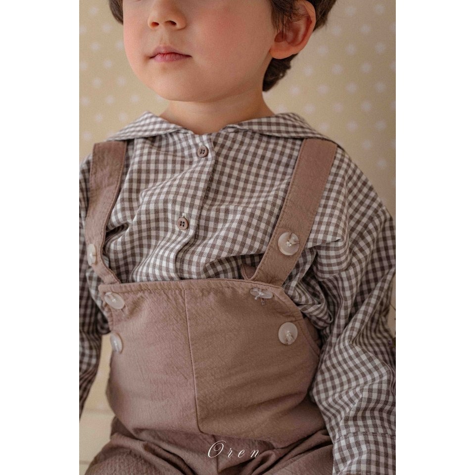 Oren 上衣 오렌 제리세일러셔츠키즈-細節圖4