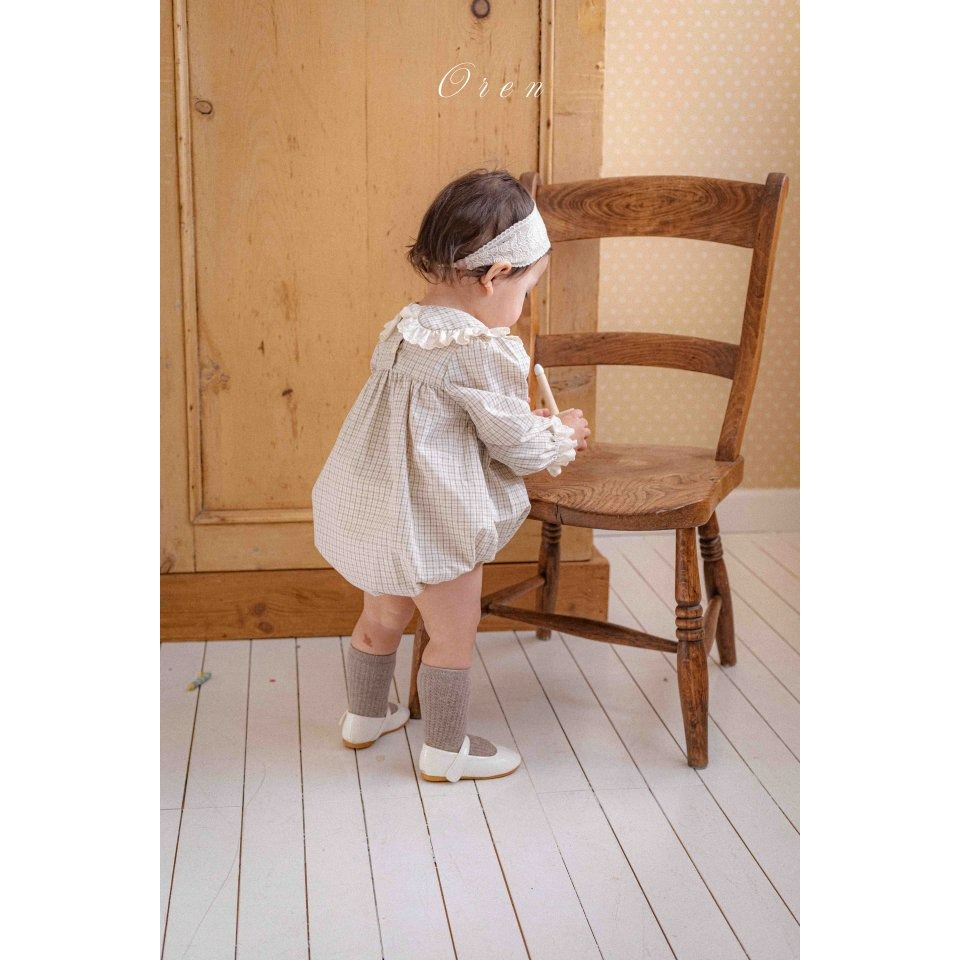 Oren 包屁衣 오렌 체리스모킹슈트-細節圖3