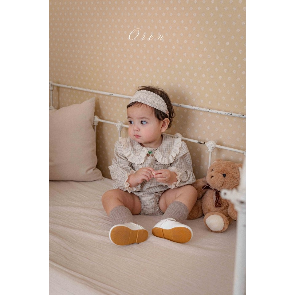 Oren 包屁衣 오렌 체리스모킹슈트-細節圖4