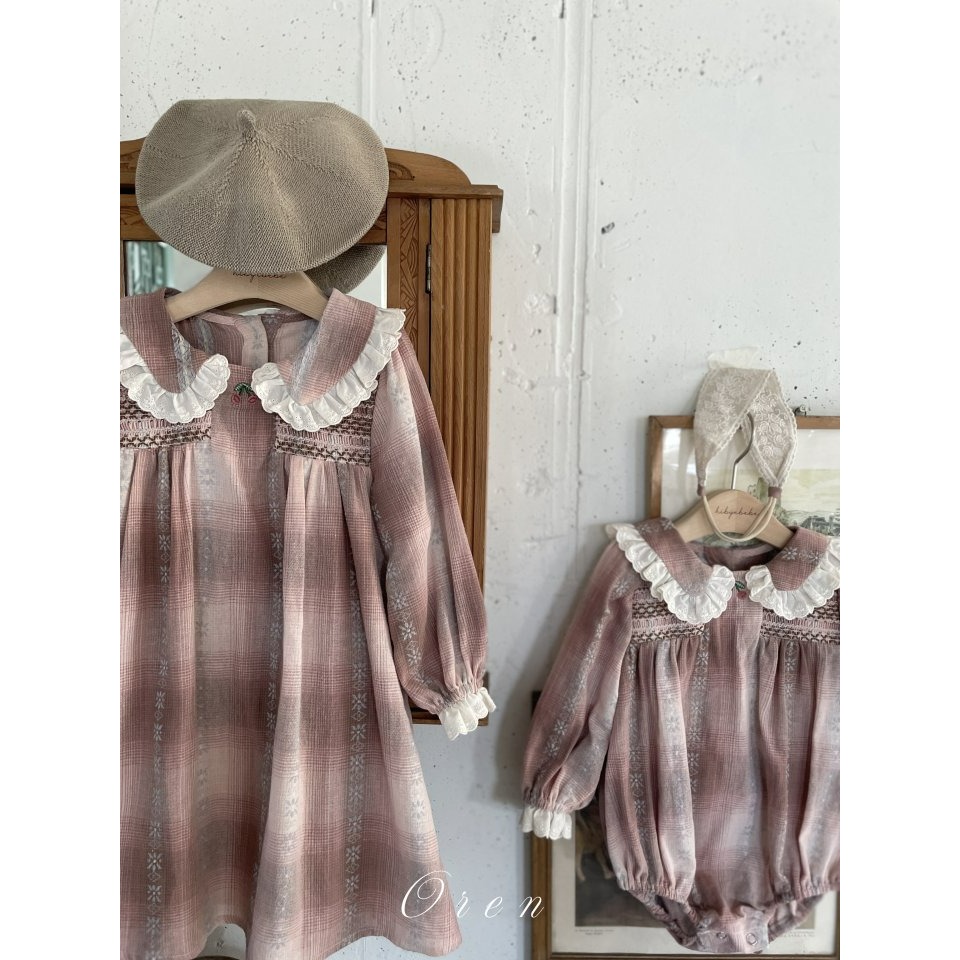 Oren 包屁衣 오렌 체리스모킹슈트-細節圖10