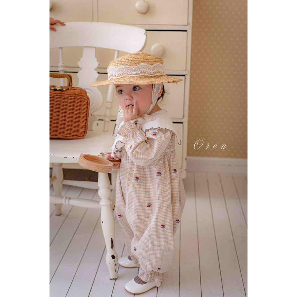 Oren 包屁衣 오렌 체리스칼럽슈트-細節圖7