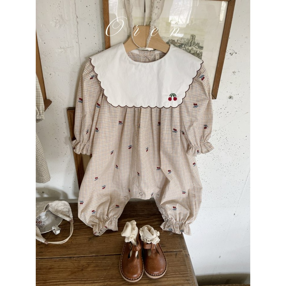 Oren 包屁衣 오렌 체리스칼럽슈트-細節圖10