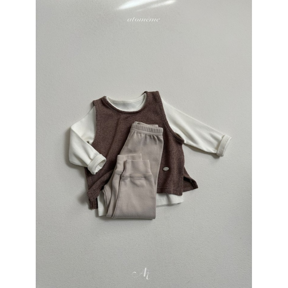 Atomeme 背心 아토메메 미니니트베스트-細節圖5