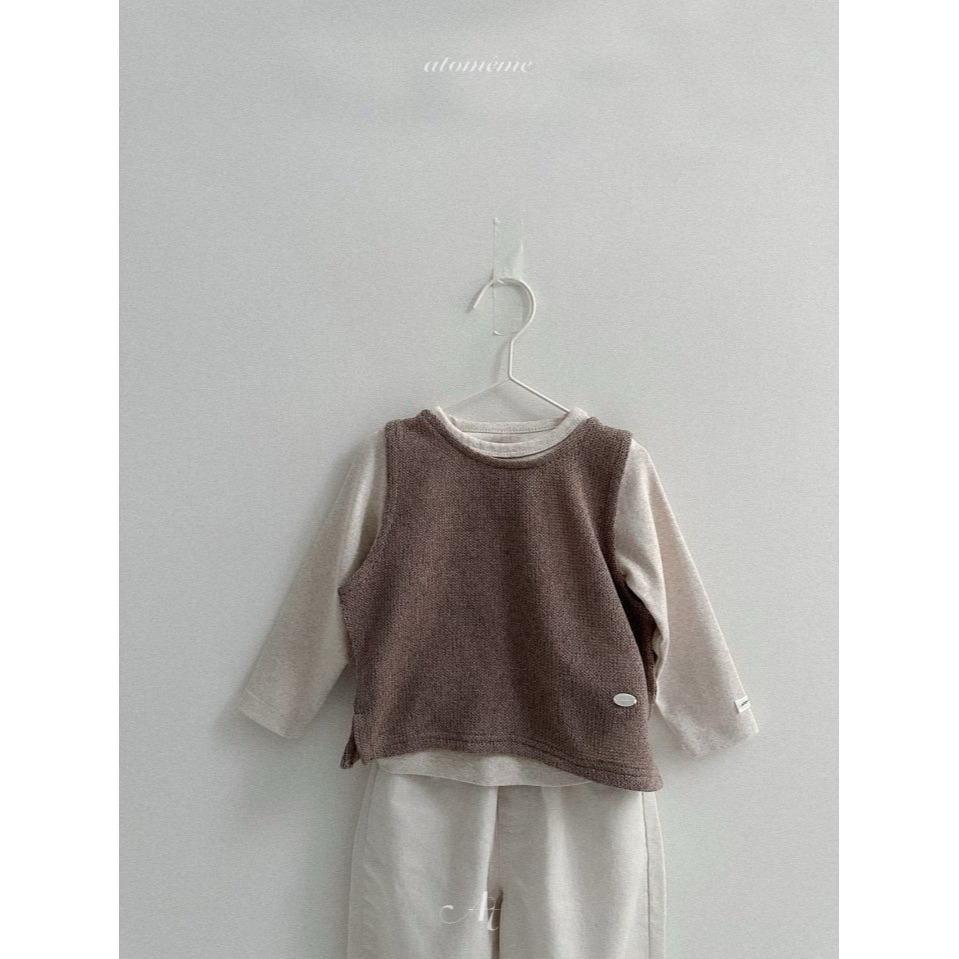 Atomeme 背心 아토메메 미니니트베스트-細節圖6