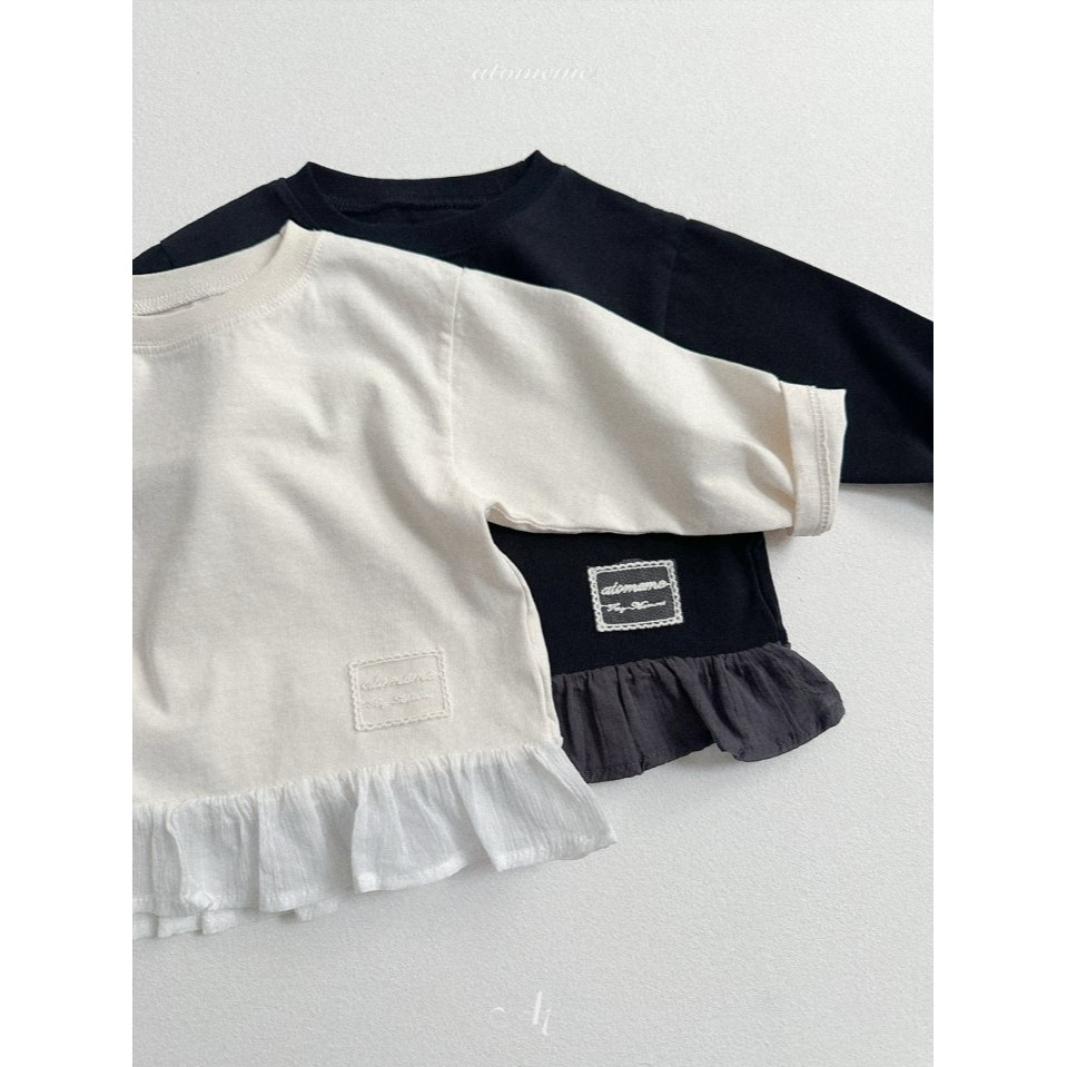 Atomeme 上衣 아토메메 세이프릴티셔츠-細節圖3