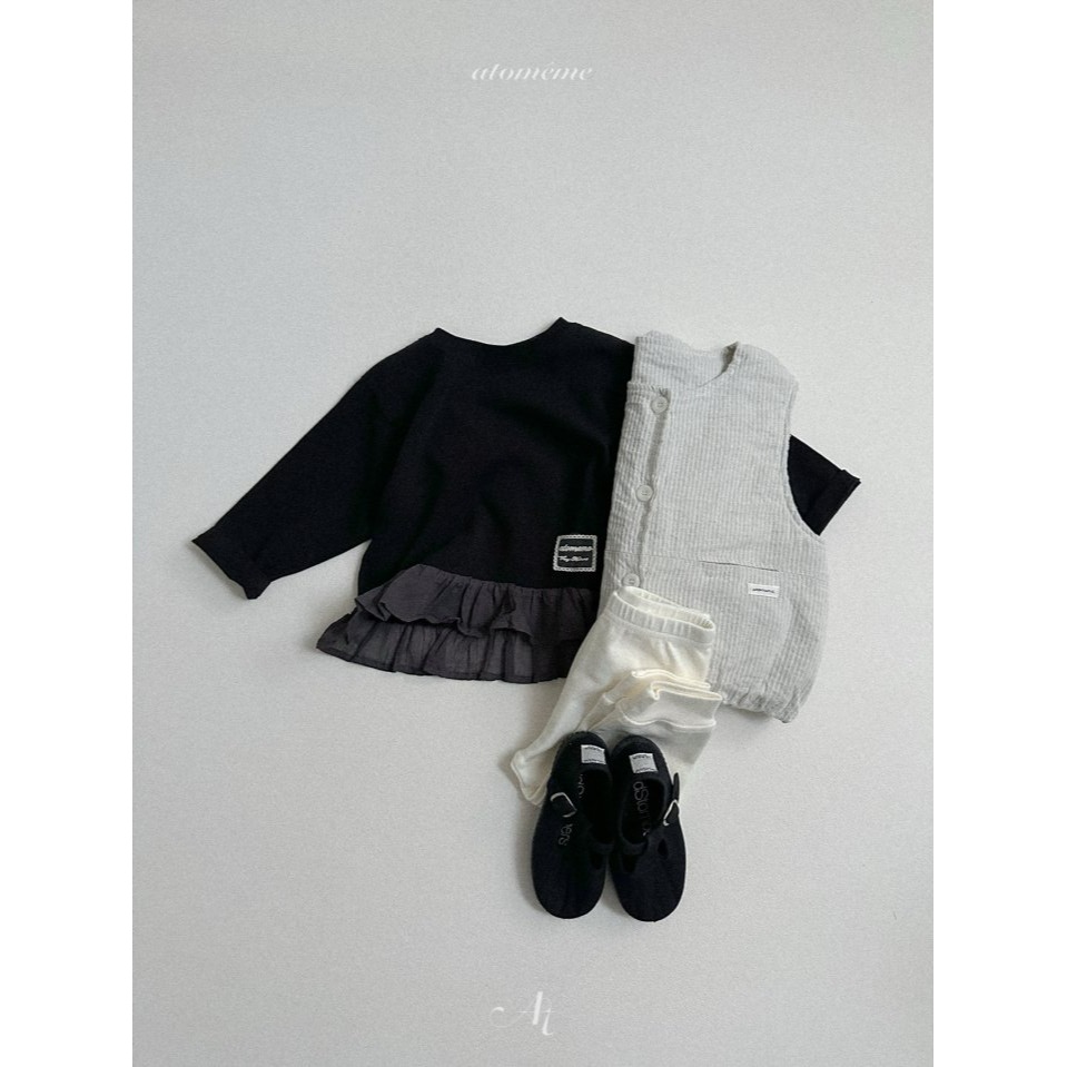 Atomeme 上衣 아토메메 세이프릴티셔츠-細節圖5