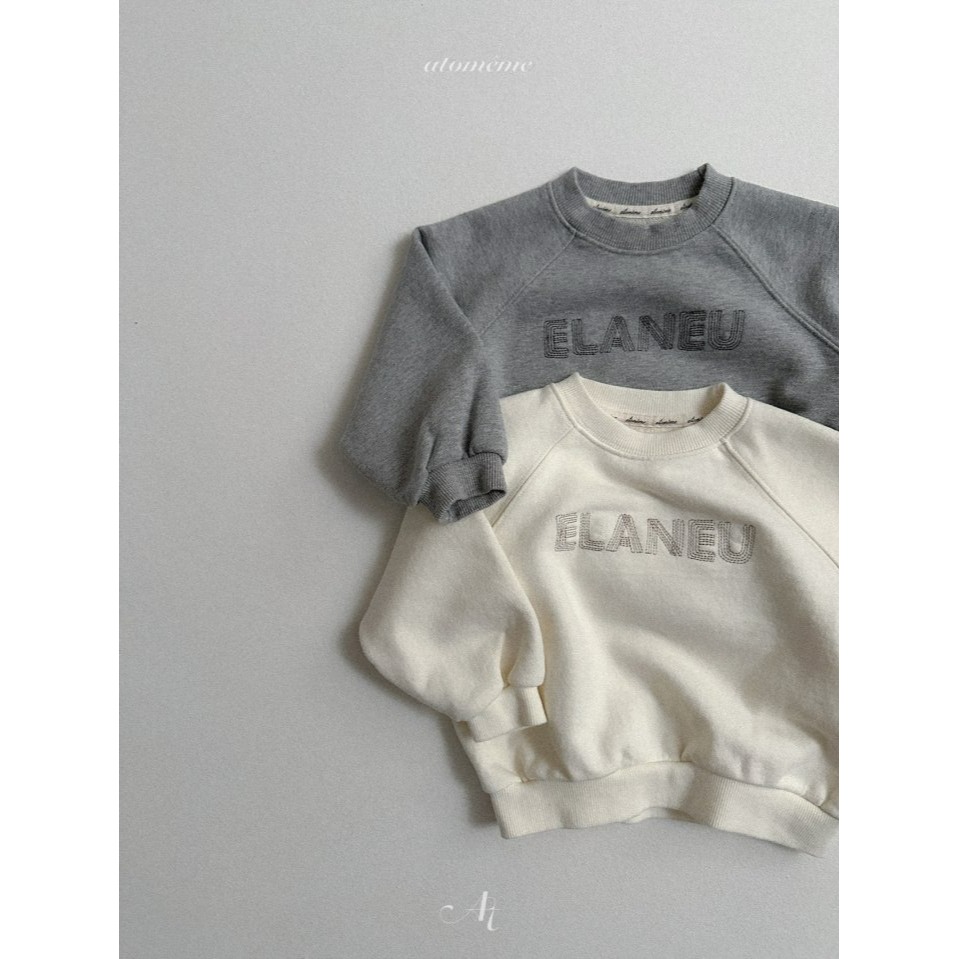 Atomeme 上衣 아토메메 스티치맨투맨-細節圖2