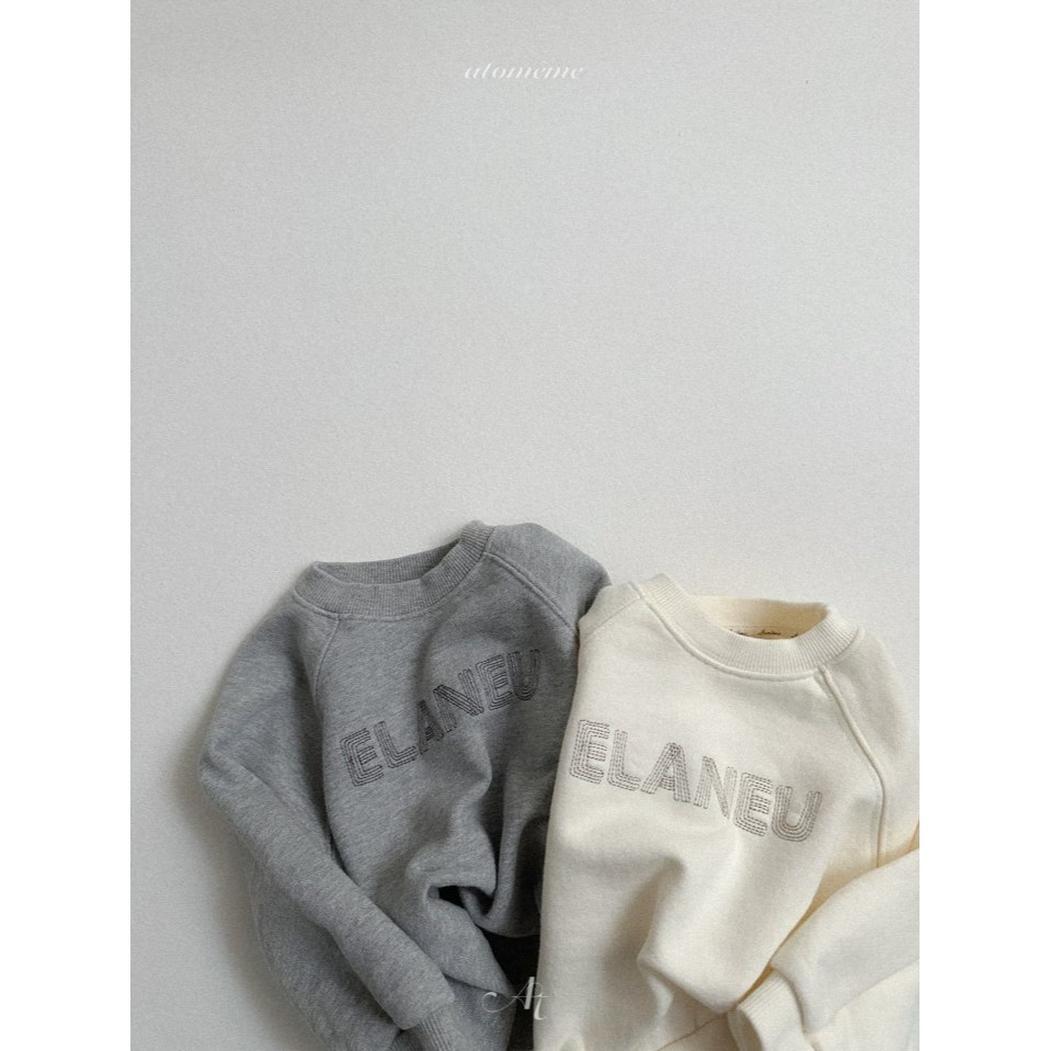 Atomeme 上衣 아토메메 스티치맨투맨-細節圖3